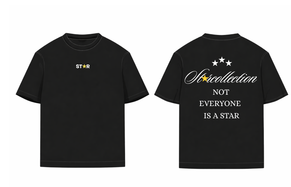 Star Collection Black Tee